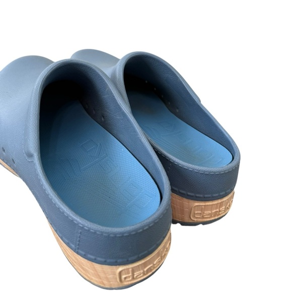 Dansko Clog Kane Mule Molded Lightweight Womens Blue Wood Grain EU 42 Shoe - Picture 10 of 16